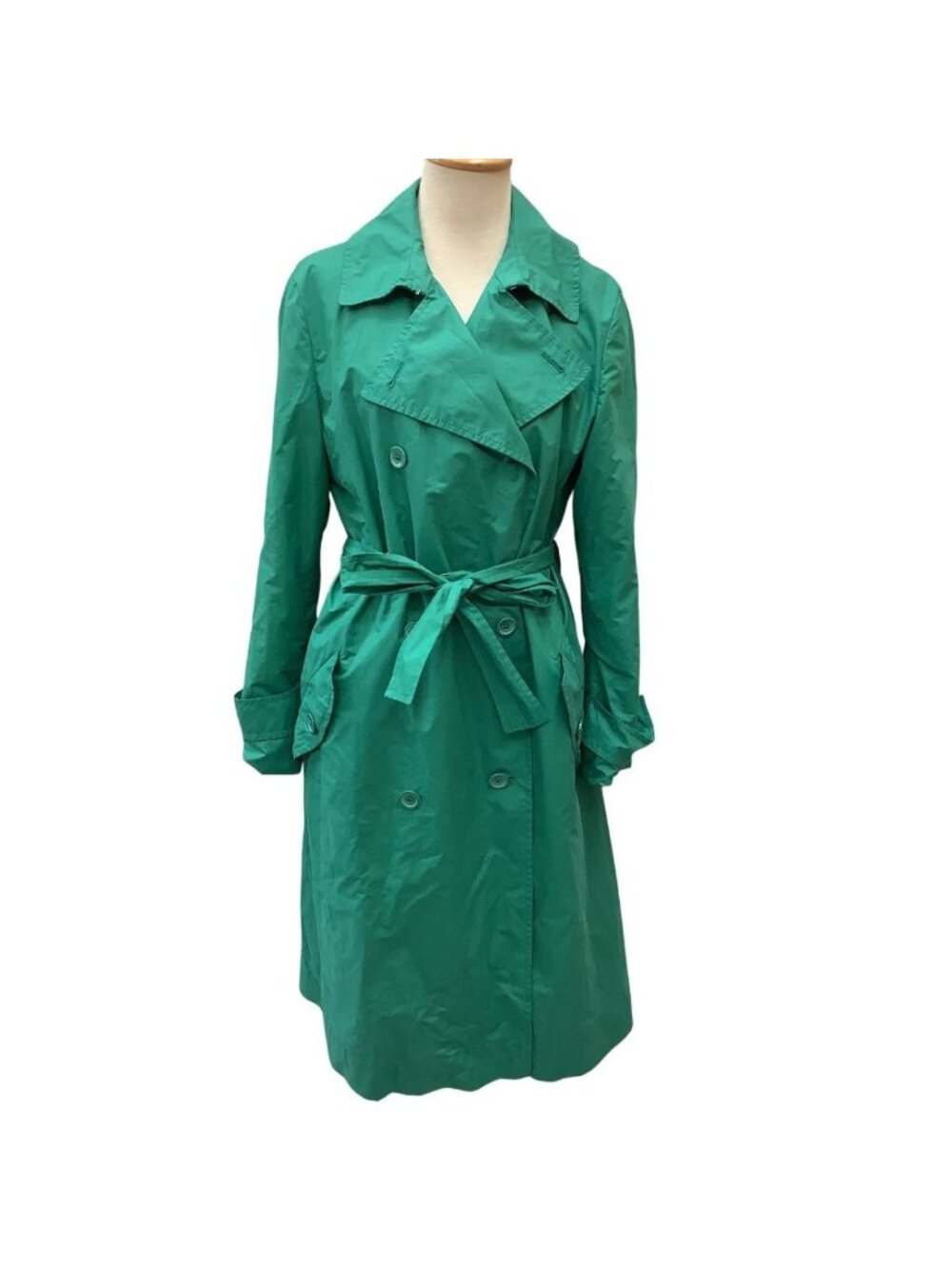 Max Mara Spring Coat Trench Green 40